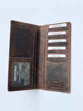 Load image into Gallery viewer, SEDONA® Men&#39;s Long Wallet-Vintage Buffalo Leather with RFID Protection
