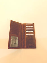 Load image into Gallery viewer, SEDONA® Men&#39;s Long Wallet-Vintage Buffalo Leather with RFID Protection
