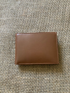 Thin Bifold Wallet with Window outside