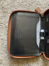 Load image into Gallery viewer, Leather Passport Holder with Credit Card Slots
