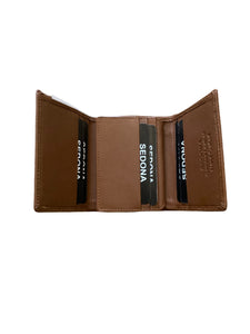 Trifold Wallet with middle Flap